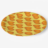 ジャマイカスパイシービーフパティパティジャマイカペストリー ペーパープレート (アングル)