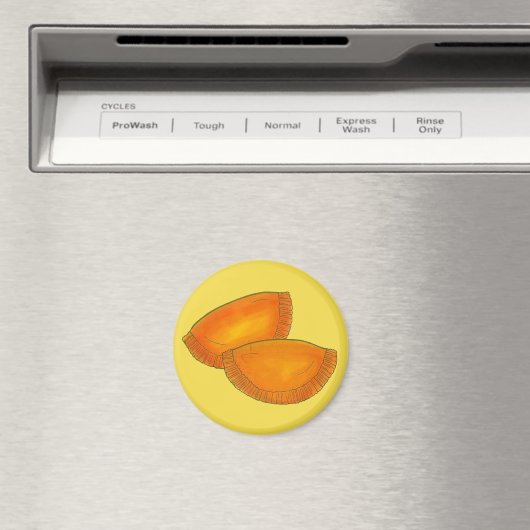 ジャマイカスパイシービーフパティパティジャマイカペストリー マグネット (インサイチュ (食洗機))