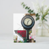 ジャマイカセンター鋳鉄時計はがき ポストカード (スタンド正面)