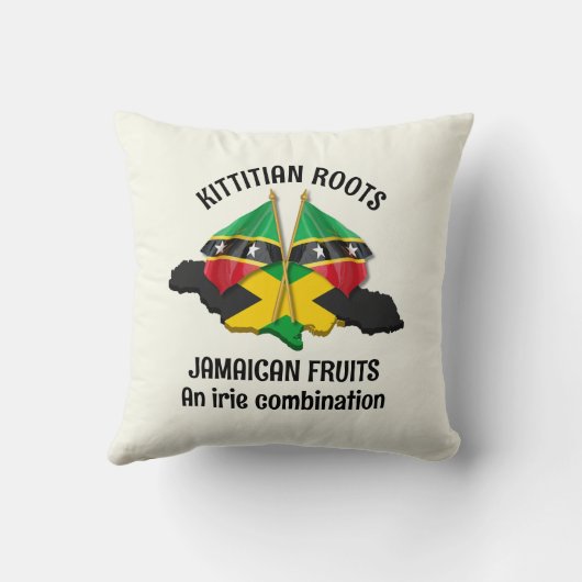 ジャマイカセントクリストファー入江コンビネーション クッション (裏面)