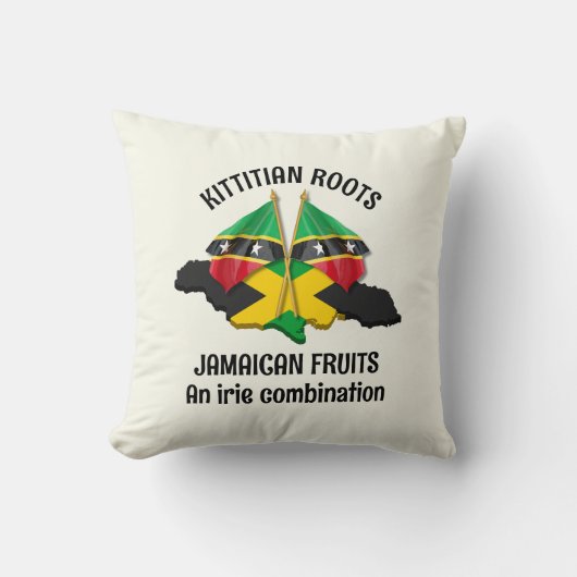 ジャマイカセントクリストファー入江コンビネーション クッション (正面)