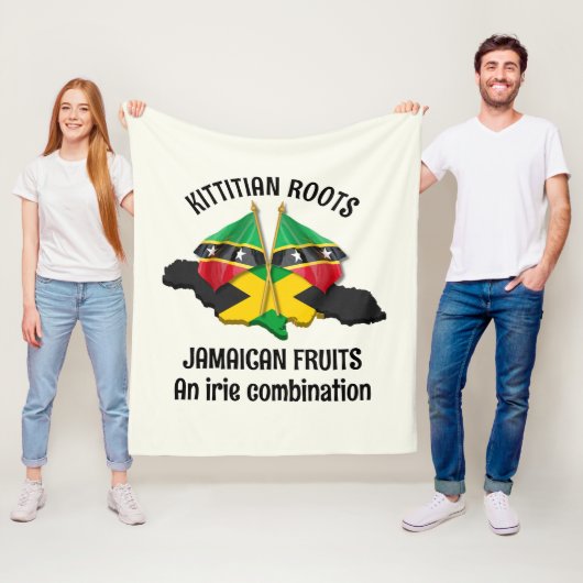 ジャマイカセントクリストファー入江コンビネーション フリースブランケット (インサイチュ)