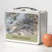 ジャマイカソルトウォーターワニ メタルランチボックス (インサイチュ)