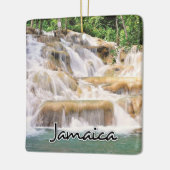 ジャマイカダン川の滝が近い セラミックオーナメント (左)