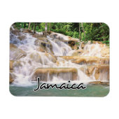 ジャマイカダン川の滝が近い マグネット (横)