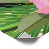 ジャマイカトゥーカンビーチポスター ポスター (角)