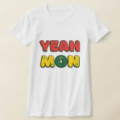 ジャマイカトリップバケーショングループマッチングタイポグラフィ Tシャツ (レイダウン)