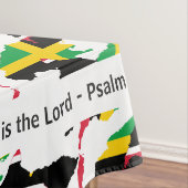 ジャマイカトリニダ賛美ード国家デュアル伝統 テーブルクロス (インサイチュ)
