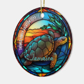 ジャマイカバケーションサミナリー セラミックオーナメント (左)