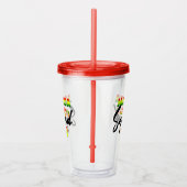 ジャマイカバケーションスクワッドグループマッチングレゲエ アクリルタンブラー (右)