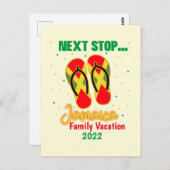 ジャマイカバケーション次ストップのジャマイカグループマッチング  ポストカード (正面/裏面)