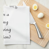 ジャマイカバタフライシャドーモノグラム キッチンタオル (四つ折り)