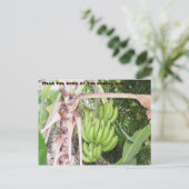 ジャマイカバナナマンポストカード ポストカード (スタンド正面)