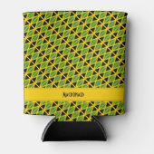 ジャマイカパーソナライズされた国旗 缶クーラー (正面)