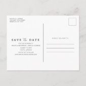 ジャマイカビーチ行先結婚式 案内ポストカード (裏面)