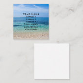 ジャマイカビーチ スクエア名刺 (正面/裏面)