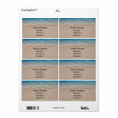 ジャマイカビーチ ラベル (フルシート)