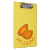 ジャマイカビーフパティカリブのレストランフード クリップボード (右)