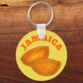 ジャマイカビーフパティパティーズ食品料理ジャマイカ キーホルダー (正面)