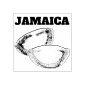 ジャマイカビーフパティパティーズ食品料理ジャマイカ ラバースタンプ (インプリント)