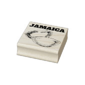 ジャマイカビーフパティパティーズ食品料理ジャマイカ ラバースタンプ (スタンプ)