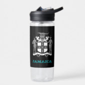 ジャマイカフィットネス&ジャマイカコート・オブ・アームズ/国旗 ウォーターボトル (左面)