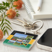 ジャマイカフォトコラージュ キーホルダー (正面右)