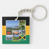 ジャマイカフォトコラージュ キーホルダー (裏面)