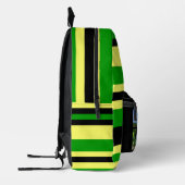 ジャマイカフォトコラージュ プリントバックパック (左)