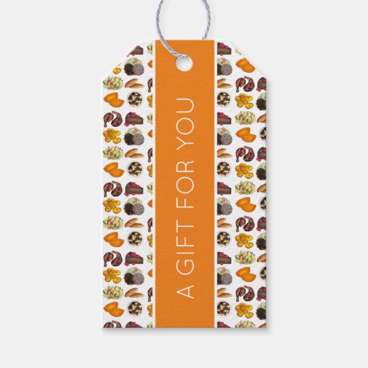 ジャマイカフーズカリブのアイランド料理料理 ギフトタグ (正面)