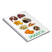 ジャマイカフーズカリブのアイランド料理 ノートブック (右側)