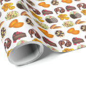 ジャマイカフーズカリブのカレーヤゴジャークチキン ラッピングペーパー (ロールコーナー)