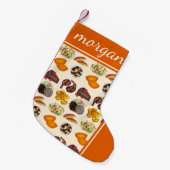 ジャマイカフードアキーサルトフィッシュカレーヤギのブルラケーキ スモールクリスマスストッキング (正面 (吊り時))