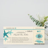 ジャマイカブライダルシャワー搭乗券 招待状 (スタンド正面)