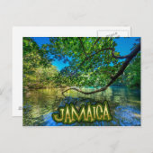 ジャマイカブルーラグーン、ポートアントニオ ポストカード (正面/裏面)