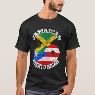 ジャマイカプエルト州旗ジャマイカプエルトジャマイカ Tシャツ