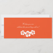 ジャマイカボーディングパスウェディング日付を保存 セーブザデート (裏面)