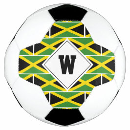 ジャマイカモノグラム愛国国旗 サッカーボール