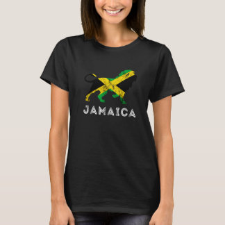 ジャマイカライオンジャマイカキングプライドオブジャマイカキャリブ Tシャツ