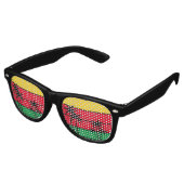 ジャマイカラスタカラーズアイランドパームツリーズジャマイカ レトロサングラス (アングル)