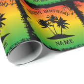 ジャマイカラスタファリアハッピーバースデー ラッピングペーパー (ロールコーナー)