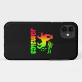 ジャマイカラスタライオンケースメイトiPhoneケース Case-Mate iPhoneケース (裏面(横))