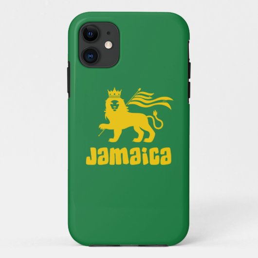 ジャマイカラスタライオンケースメイトiPhoneケース Case-Mate iPhoneケース (裏面)