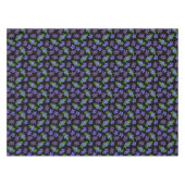 ジャマイカリグナムバイワフラワーズキッカリブのチン テーブルクロス (正面(横))