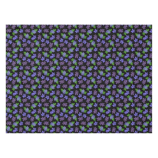 ジャマイカリグナムバイワフラワーズキッカリブのチン テーブルクロス (正面(横))