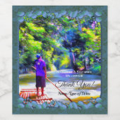 ジャマイカリバーサンキューJ001 ワインラベル (シングルラベル)