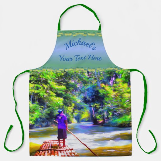 ジャマイカリバーラフトライドJ001 エプロン (正面)