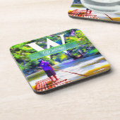 ジャマイカリバーラフトライドJ001 コースター (左側)