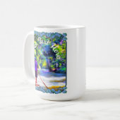 ジャマイカリバーラフトライドJ001 コーヒーマグカップ (正面左)