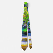 ジャマイカリバーラフトライドJ001 ネクタイ (正面)